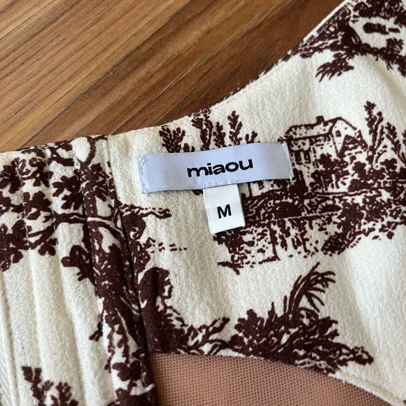 SOLD! Gorgeous Miaou corset midi skirt set size m - Picture 4 of 5